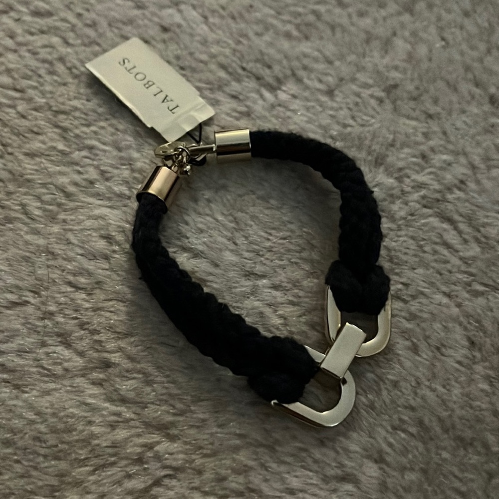 Navy Rope Bracelet by Talbots